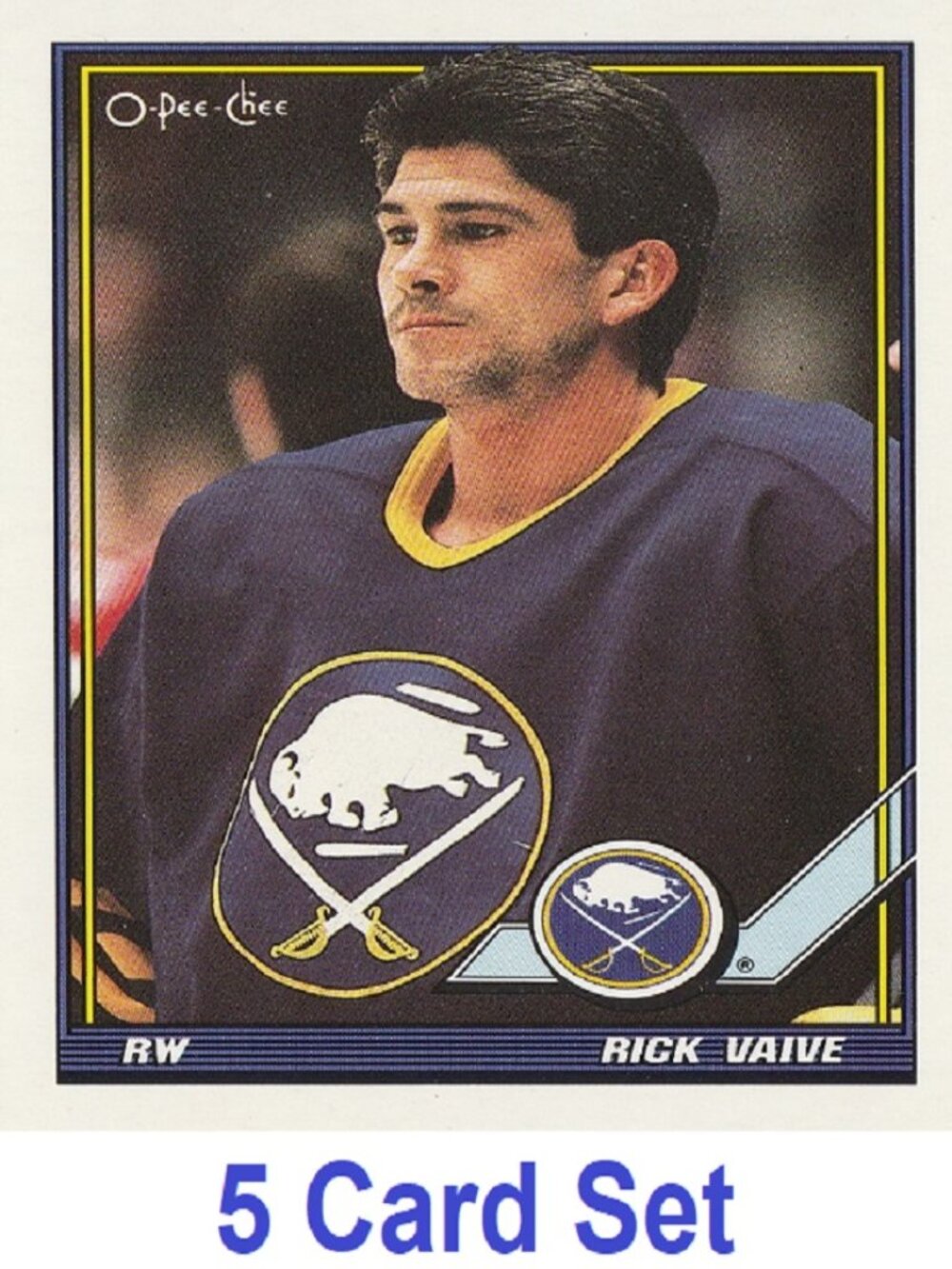 Rick Vaive Hockey Card Collection